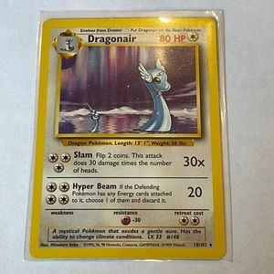 Dragonair #18 Pokemon Base Set